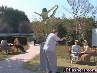 Verrückt japanisch bronze statue bewegt part6