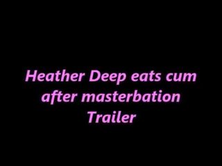 Heather globoko poje prihajanje po masterbation film prikolica